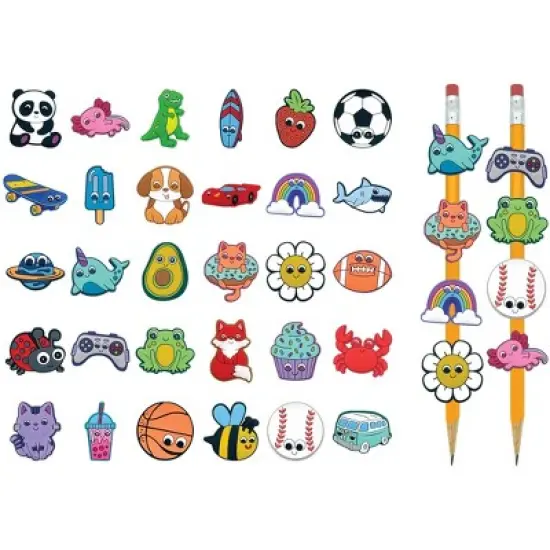 Teacher Created Resources&reg; Pencil Charms, Set of 60 image {1}