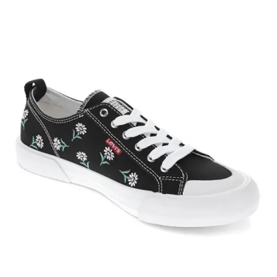 Levi's Womens Anika NM EMB 2 Canvas Floral Embroidered Casual Sneaker Shoe image {8}