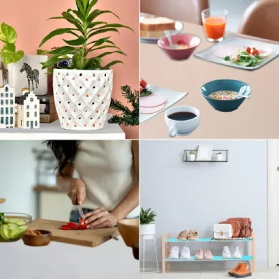 Unique Bargains Washable Oil-Proof Shelf Cabinet Liners Non-Adhesive EVA Refrigerator Drawer Mats image {3}