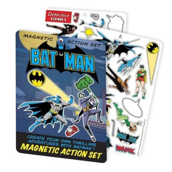 DC Collectibles Batman Magnetic Action Set, 2 Sheets image {5}