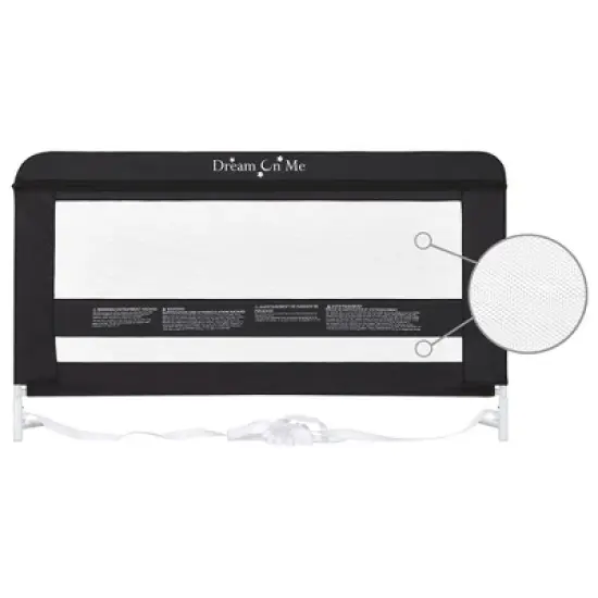 Dream On Me Lilibet Twin/Full/Queen Mesh Safety Bed rails image {2}