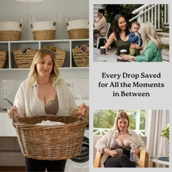 haakaa Shell Wearable Silicone Breast Pump image {5}