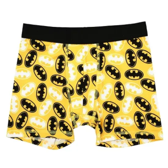 DC Comics Batman Boxers Bat Logo 5pk Boys Underwear Boxer Shorts image {2}