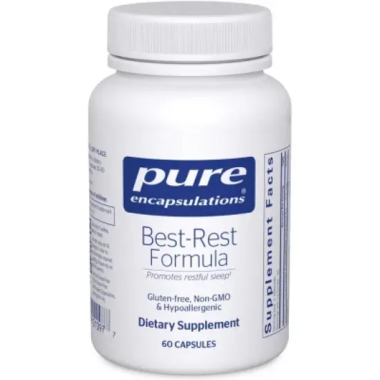 Pure Encapsulations Best-Rest Formula - Supports Restful Sleep - for Relaxation - Restful Sleep Supplement - Non-GMO & Vegan image {9}