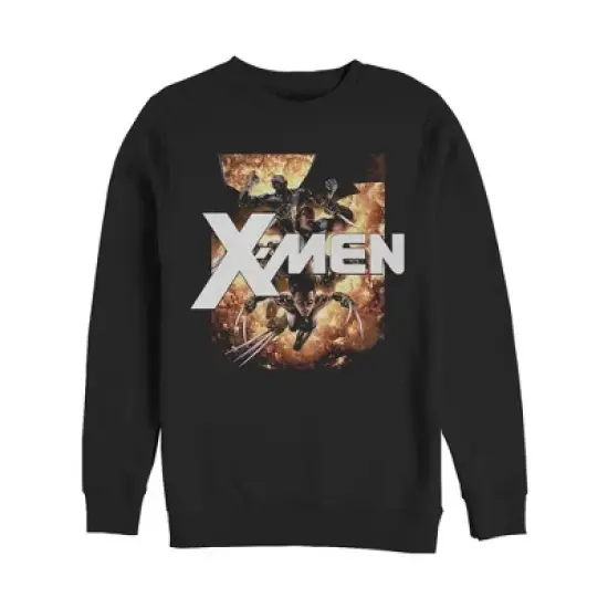 Men's Marvel X-Men Explosion Sweatshirt image {2}