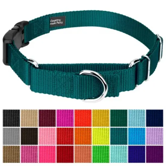 Country Brook Petz Durable Nylon Martingale with Deluxe Buckle - Made in the USA image {3}