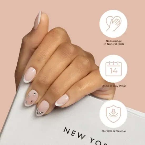 KISS Products Classy Fake Nails Premium - Gorgeous - 33ct image {4}