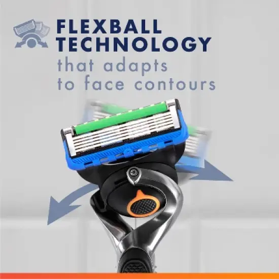 Gillette ProGlide Razor for Men - Handle + 4 Blade Refills image {5}