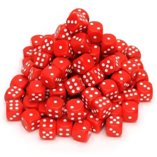 WE Games Dice with Rounded Corners - 100 Pack image {6}