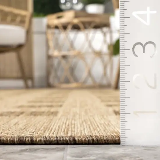 nuLOOM Sandee Casual Plaid Indoor/Outdoor Area Rug image {2}