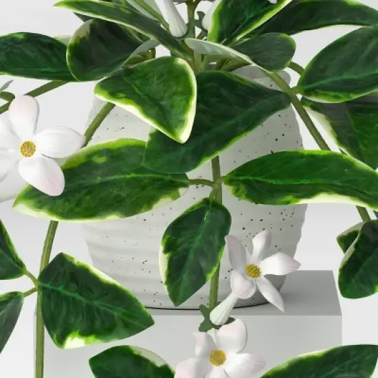 15.5" Jasmine Artificial Plant - Threshold&trade; designed with Studio McGee image {3}