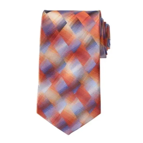 KS Signature by KingSize Men's Big & Tall  Extra Long Classic Fancy Tie Necktie image {9}