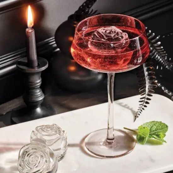 Rose Ice Cube Mold - Threshold&trade; image {1}