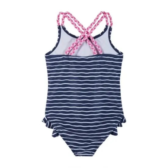 Andy & Evan Toddler  One-Piece Swimsuit Blue, Size 5T image {1}