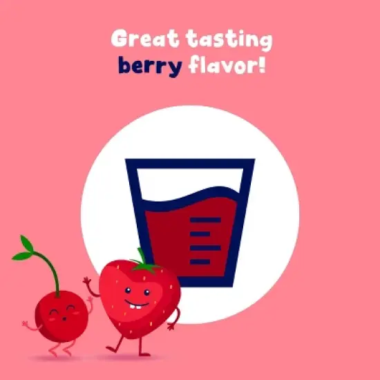 Advil Children's Dye-Free/Sugar-Free Liquid Fever Reducer/Pain Reliever 100 mg - Ibuprofen (NSAID) - Berry - 4 fl oz image {7}