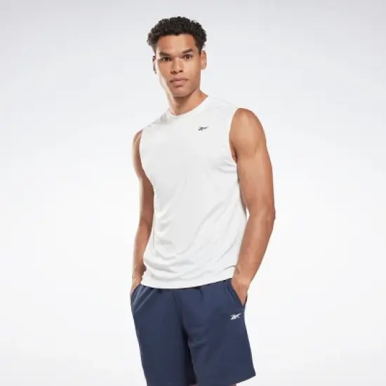 Reebok Training Sleeveless Tech T-Shirt Mens Athletic Tank Tops image {8}