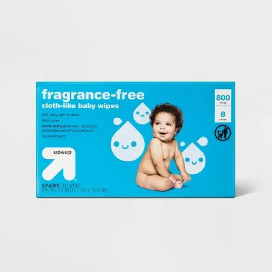 Fragrance-Free Baby Wipes - up & up&trade; (Select Count) image {17}