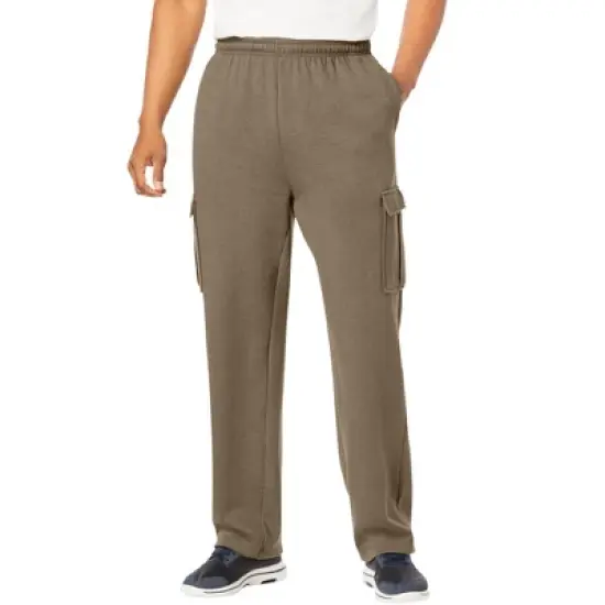 KingSize Men's Big & Tall Fleece Cargo Sweatpants image {8}