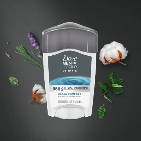 Dove Men+Care Ultimate 96-Hour Clinical Protection Solid Antiperspirant & Deodorant Stick - 1.7oz image {2}