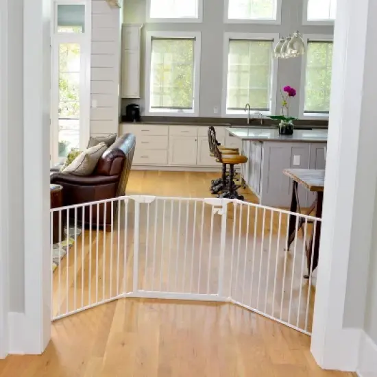 Cardinal Gates EX100 XpandaGate Expandable Baby & Pet Gate - White image {3}