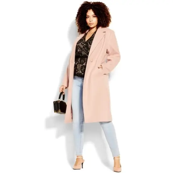 Women's Plus Size Lace Fly Away Top - Black | CITY CHIC image {3}