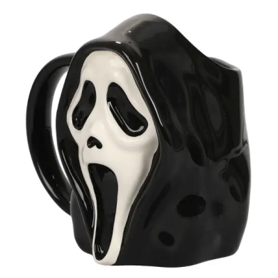 Ghost Face 16 Oz Sculpted Ceramic Mug image {1}