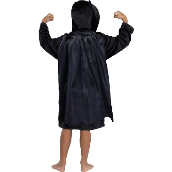 DC Comics Kids Superhero Plush Fleece Hooded Costume Robe image {1}