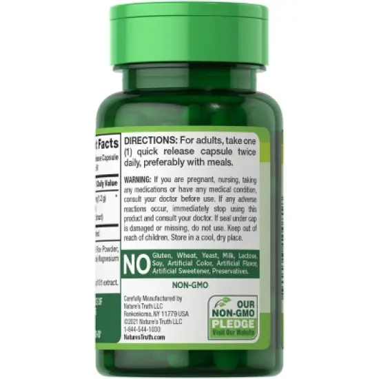 Nature's Truth Ultra Tart Cherry Extract Dietary Supplement Capsules - 90ct image {2}