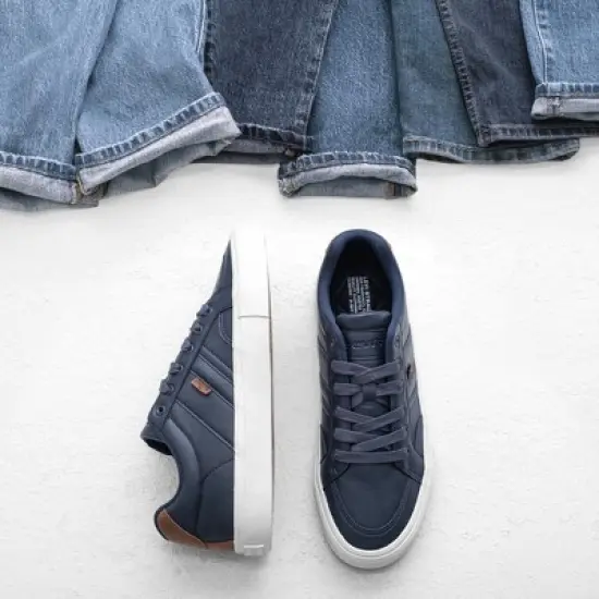 Levi's Mens Turner FM Sport Vegan Synthetic Leather Casual Lace Up Sneaker Shoe image {6}