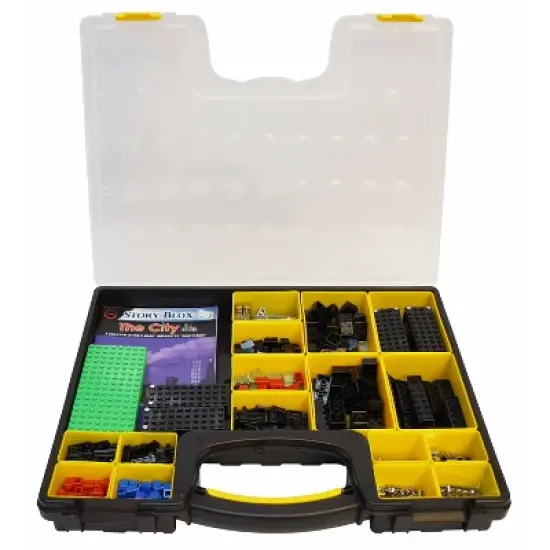 E-Blox Story Blox The City, Light-Up Building Blocks image {1}