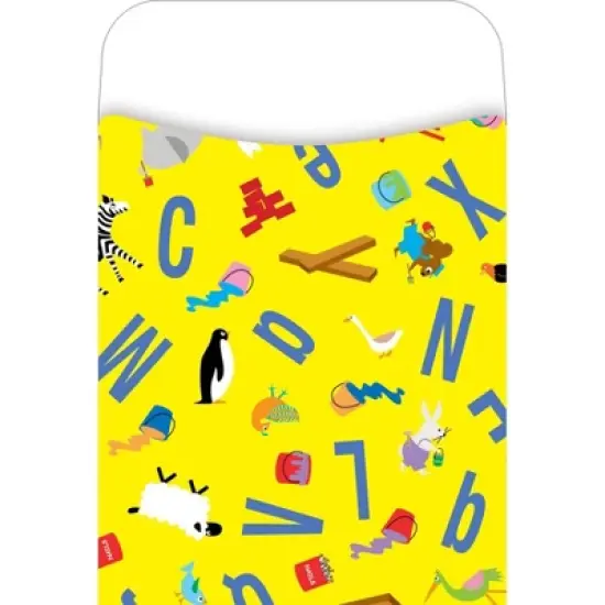 4pk 30ea Bright Colors Peel & Stick Library Pockets - Barker Creek: Teacher Supplies, Educational Teaching Aid image {1}