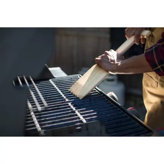 NCAA Washington Huskies Hardwood BBQ Grill Scraper with Bottle Opener - Brown image {3}