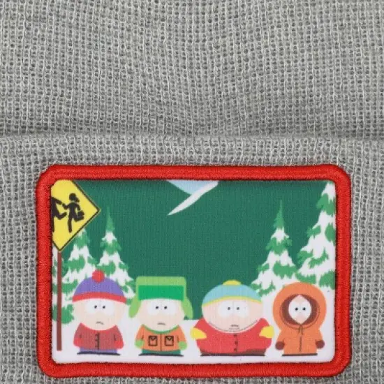 South Park Ribbed Knit Adult Cuff Beanie image {1}