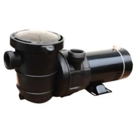 High-Flow Swimming Pool Pump &ndash; Single Speed, Self-Priming Pool Pump for Inground & Above Ground Pools, Built-in Strainer Basket & Drain Plug image {1}