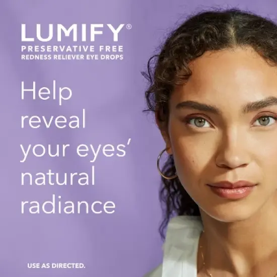 Lumify Eye Drops for Redness Relief - Preservative Free - 8ml/20ct image {5}