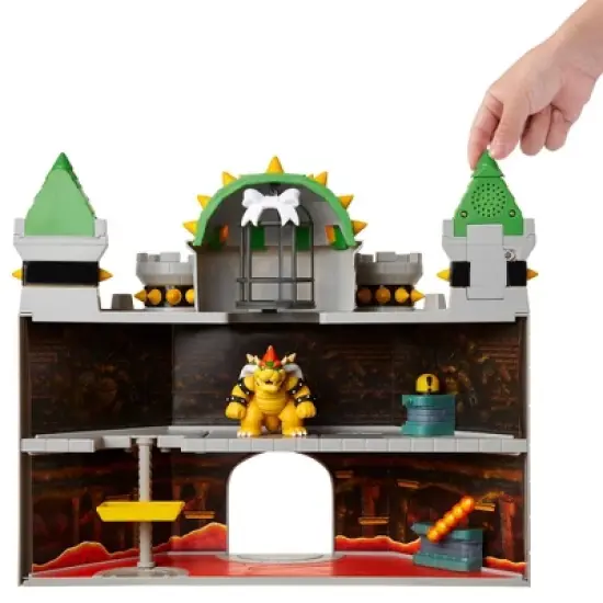 Nintendo Super Mario Bowser Castle with 2.5" Bowser Figure image {4}