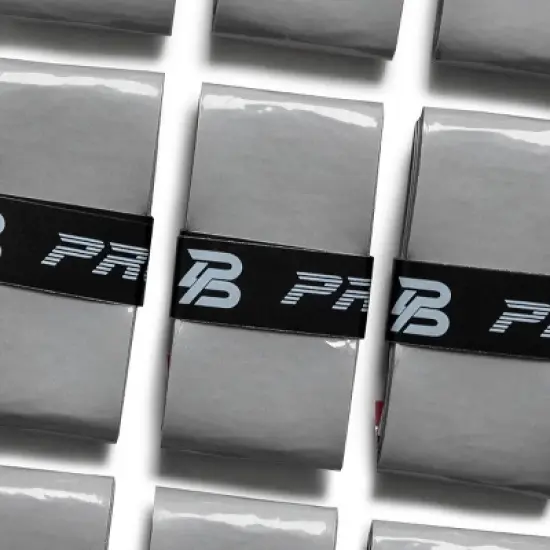 PBPRO 0.5'' Pickleball Grip Tapes 12pk - Gray image {2}