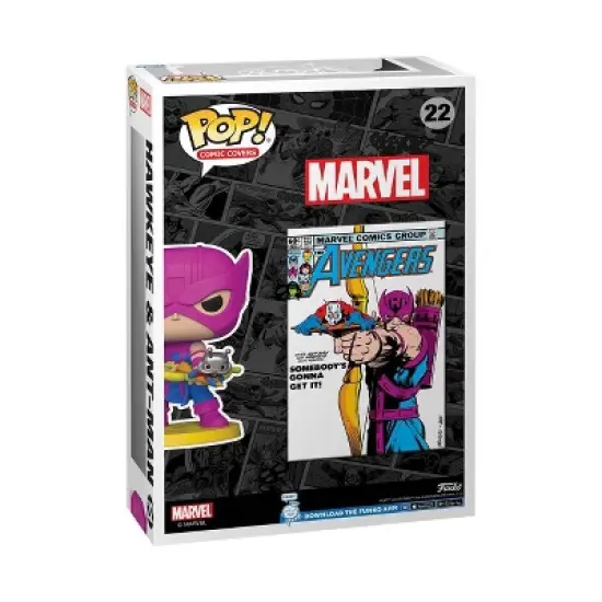 Funko POP! Comic Cover: Marvel - Hawkeye & Antman (Target Exclusive) image {1}