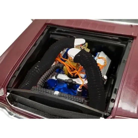 427 SOHC Drag Engine and Transmission Replica from "1965 Ford Mustang A/FX Bill Lawton "Tasca Ford" 1/18 by ACME image {1}