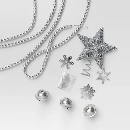 12pc Christmas Mini Tree Decor Trim Set - Wondershop&trade; image {8}