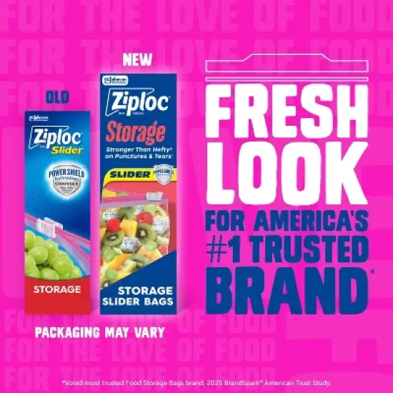 Ziploc Slider Storage Quart Bags image {4}