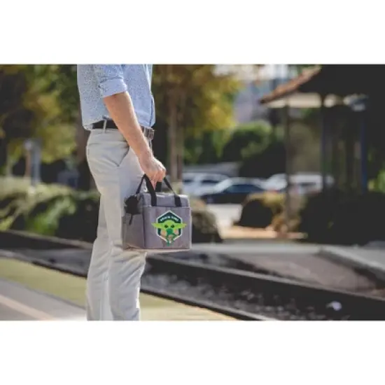 Picnic Time Star Wars: Mandalorian The Child - On The Go 5.4qt Lunch Bag - Heathered Gray image {2}