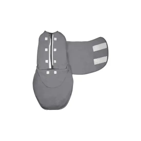 embe Newborn Swaddle Wrap (0-3 months) Arms-In, Legs-In/Legs-Out, 2-Pack Bundle image {3}