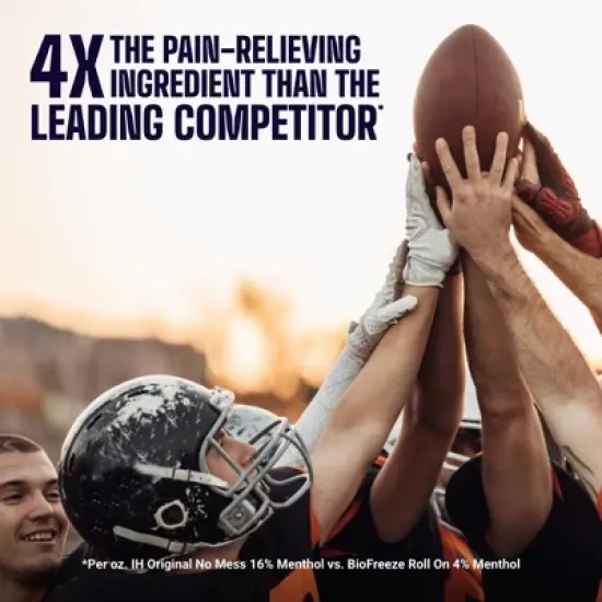 Icy Hot Pain Relief Balm with No Mess Applicator - 2.5 fl oz image {4}