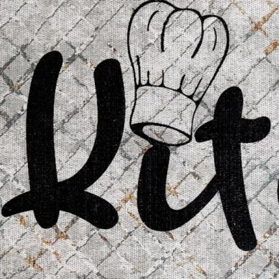 SussexHome Non Skid Cotton Washable Kitchen Runner Rug - 20" x 59" image {6}