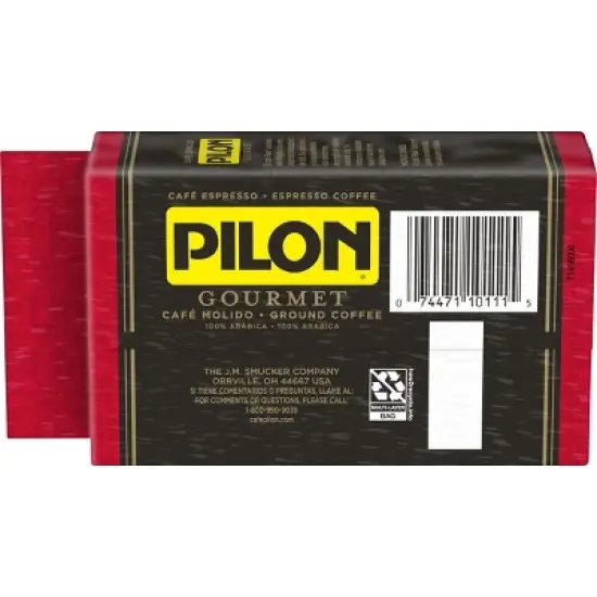 Pilon Gourmet Espresso Dark Roast Ground Coffee - 10oz image {1}