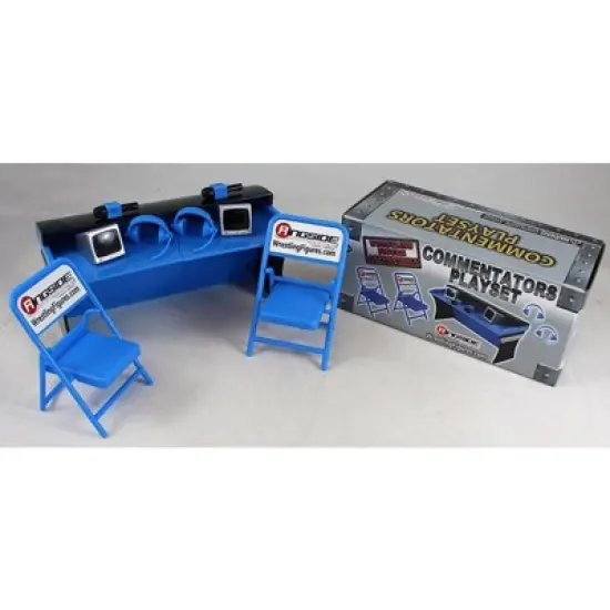 Commentators Playset Blue image {2}