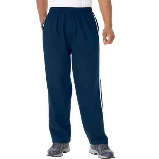 KingSize Men's Big & Tall Striped Lightweight Sweatpants image {3}