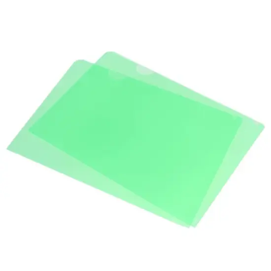 Unique Bargains Office L Type Clear Folder File Project Paper Document Sleeve image {7}