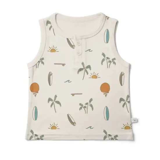 goumikids kids viscose from bamboo + organic cotton tank top image {10}